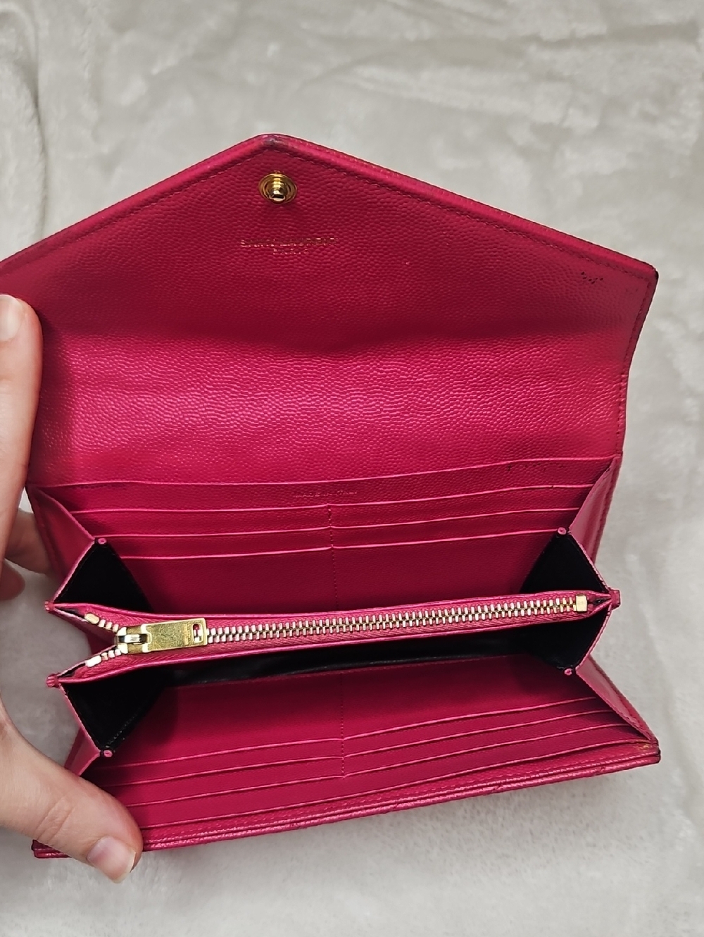 YSL Long Quilted Wallet - Picture 14 of 16
